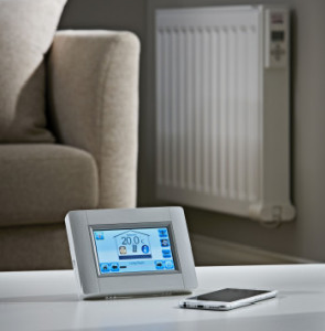 Electrorad Electric Radiators wifi control panel