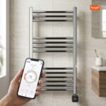 Electrorad T400Pc-WiFi Electric Towel Rail 400w – Chrome - Image 3