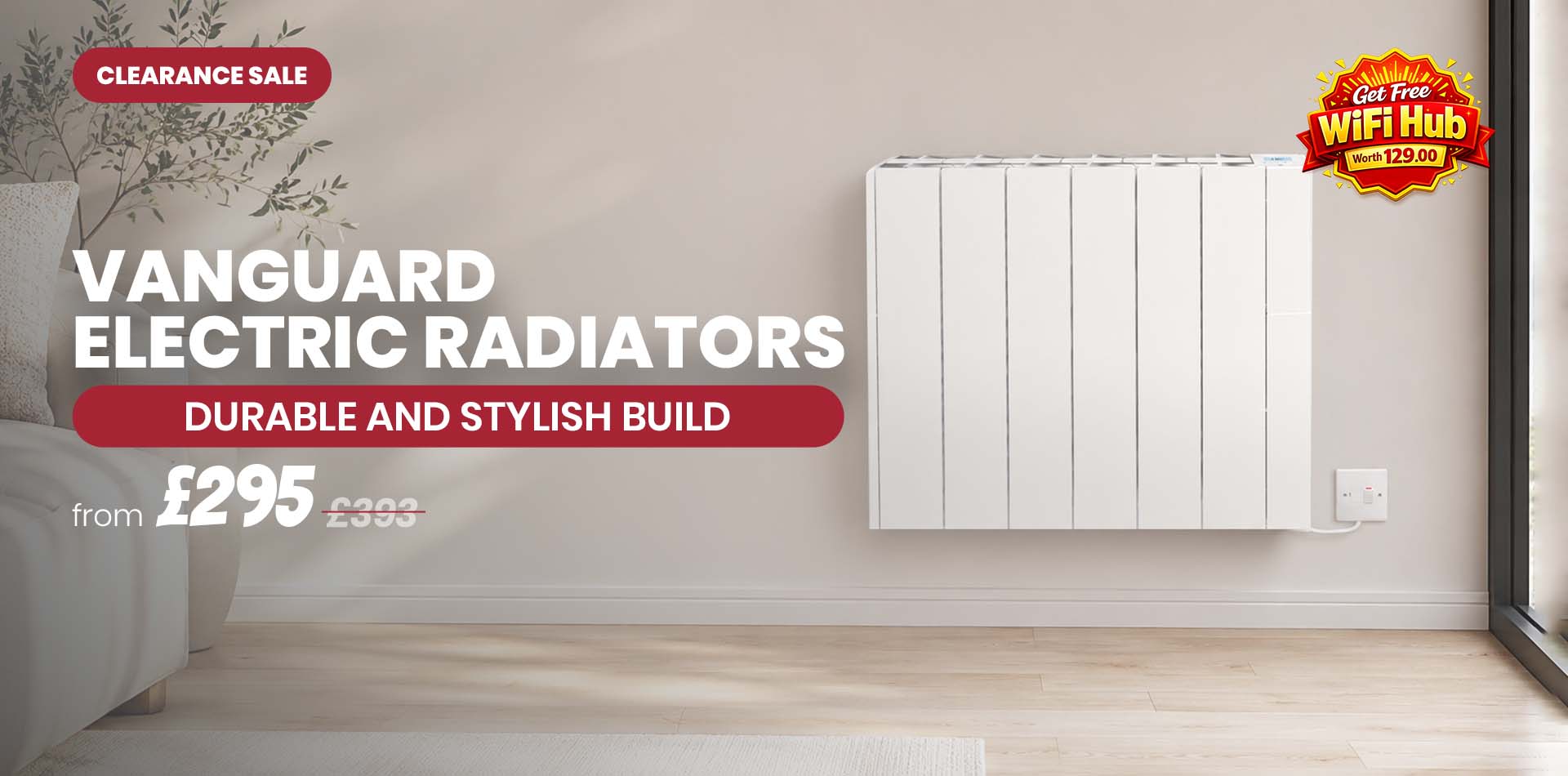 Vanguard Electric Radiators Clearance Sale