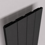 Accorto Vertical Radiator - Black
