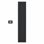Accorto Vertical Radiator - Black