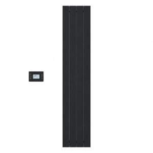 Accorto Vertical Radiator - Black