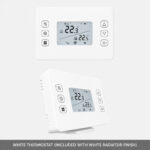 2000w Electrorad Accorto White Vertical Electric Radiator - Image 3