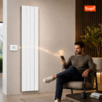 2000w Electrorad Accorto White Vertical Electric Radiator - Image 7