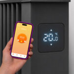 Aeroflow AF14E Digital Electric Radiator 2000W – Anthracite - Image 2